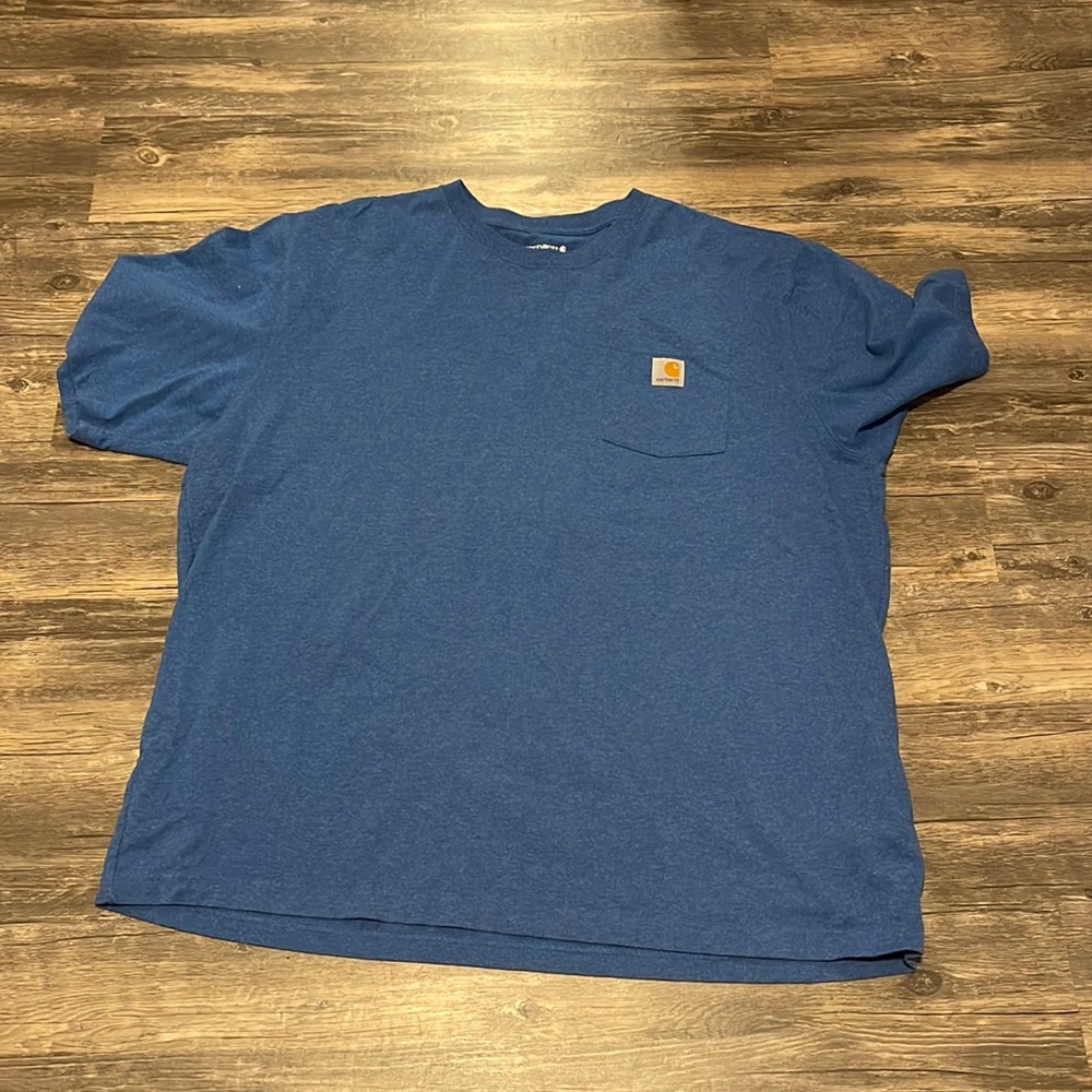 Blue Carhartt Tee